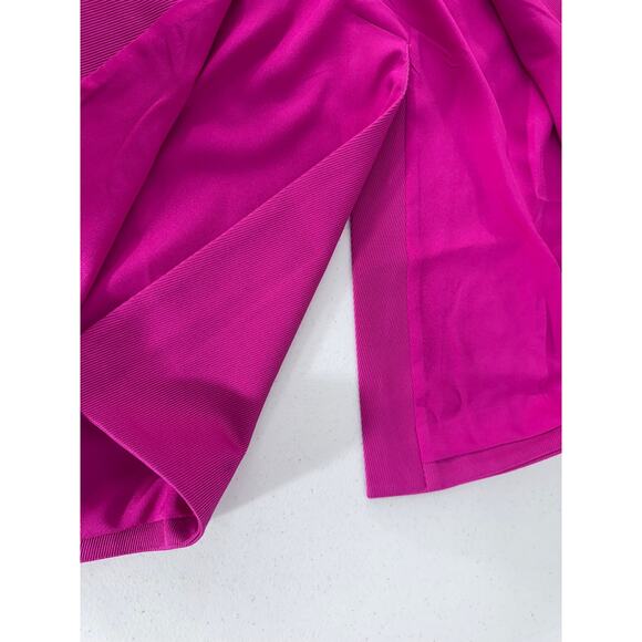 "NEW W/DEFECT"  "Lovers & Friends" Hot Pink Trench Coat SZ XS Fairy Goth Blondie - Picture 13 of 16